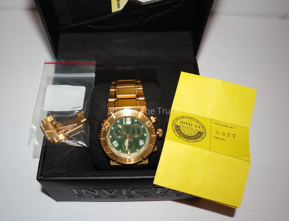 Invicta Reserve Watch Like New With Certificate